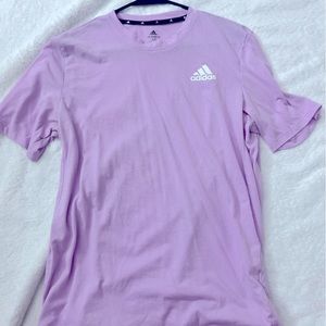 men’s adidas pink t shirt